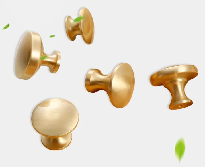 antique brass handles (2)